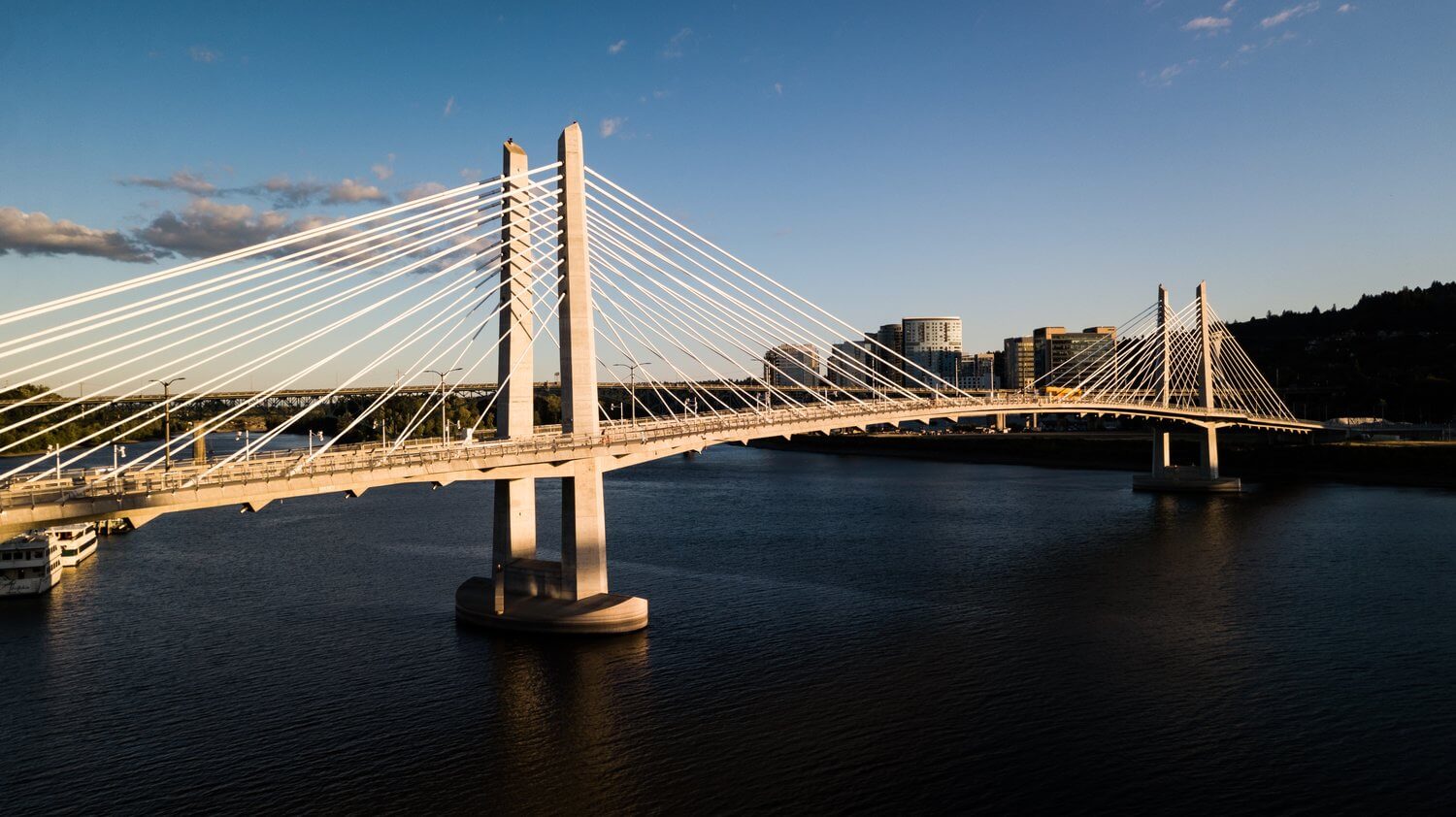 Tilikum Crossing Bridge in Portland, Oregon